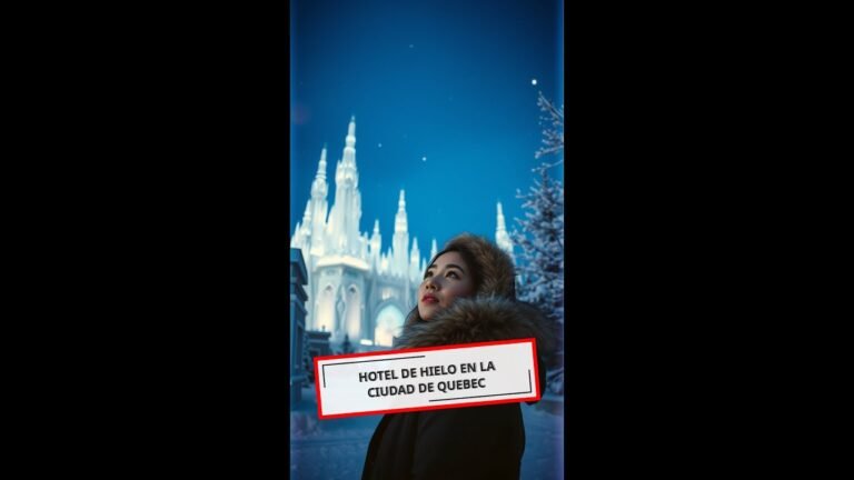 www.chollotravel.es DORMIR EN UN PALACIO DE HIELO ¡Hôtel de Glace en Quebec!