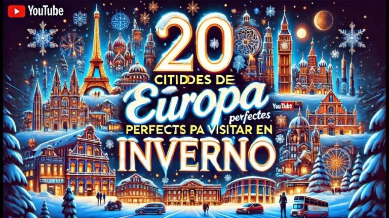 www.chollotravel.es ¡Descubre las MEJORES 20 Ciudades de Europa para Visitar en Invierno!