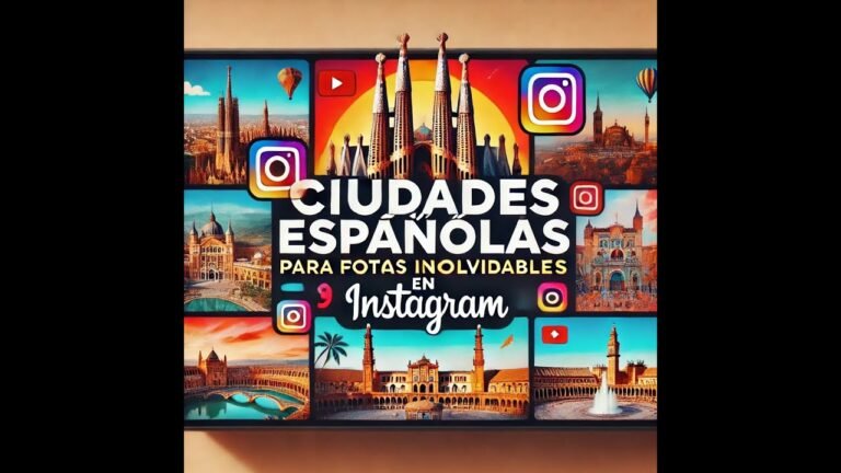 www.chollotravel.es Descubre las 10 Ciudades Españolas Más Fotogénicas de Instagram!